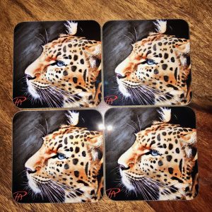 coaster set pauline alldis leopard 1