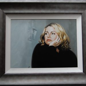 self portrait in blonde