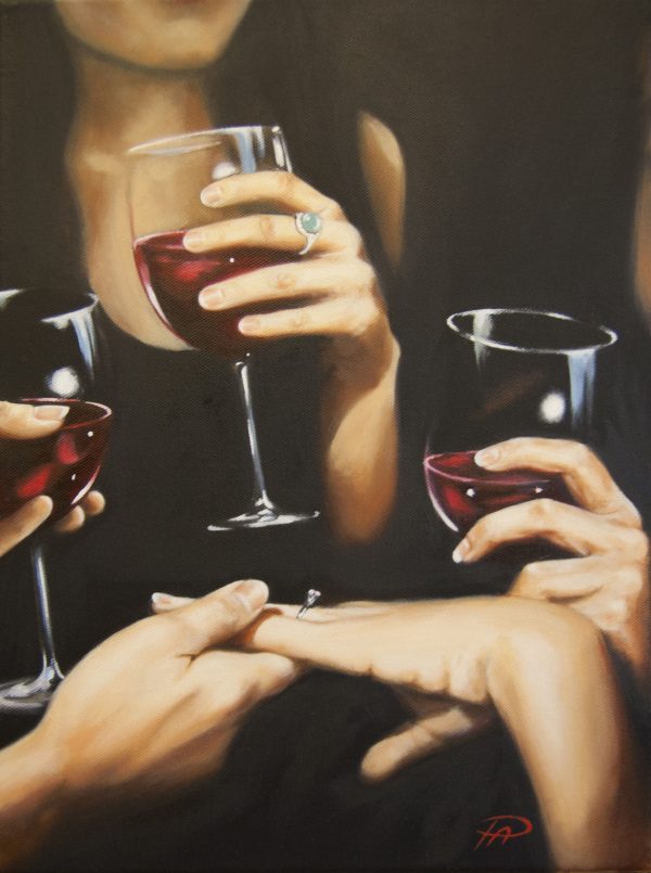 open edition print the engagement pauline alldis