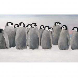open edition print penguins group pauline alldis