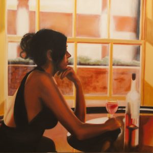 open edition print window seat No.1 pauline alldis