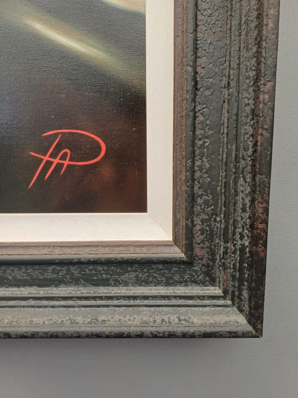 Closer by Pauline Alldis (Original Oil Painting) (31 x 31 inches framed) - Image 4